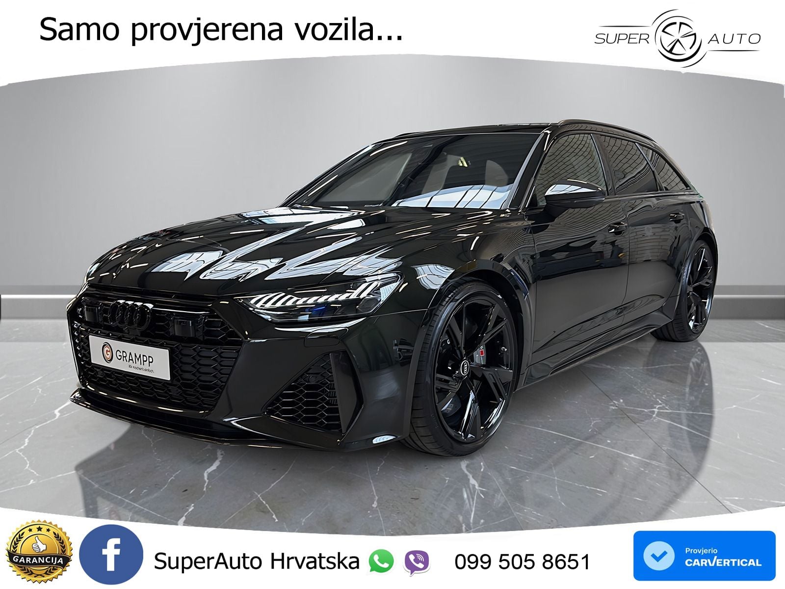 Audi RS6 Avant 4.0 TFSI V8 (600 KS) quattro Tiptronic LED+GR SJED+ACC