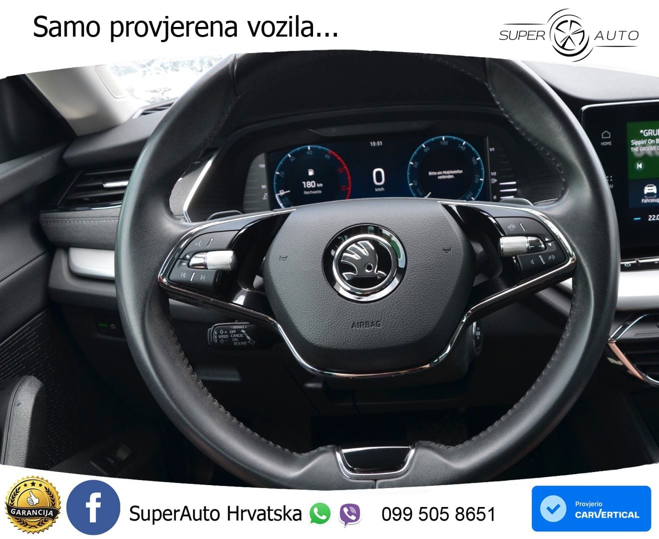 Škoda Octavia Combi 2.0 TDI (150 KS) 4x4 DSG LED+GR SJED+ACC