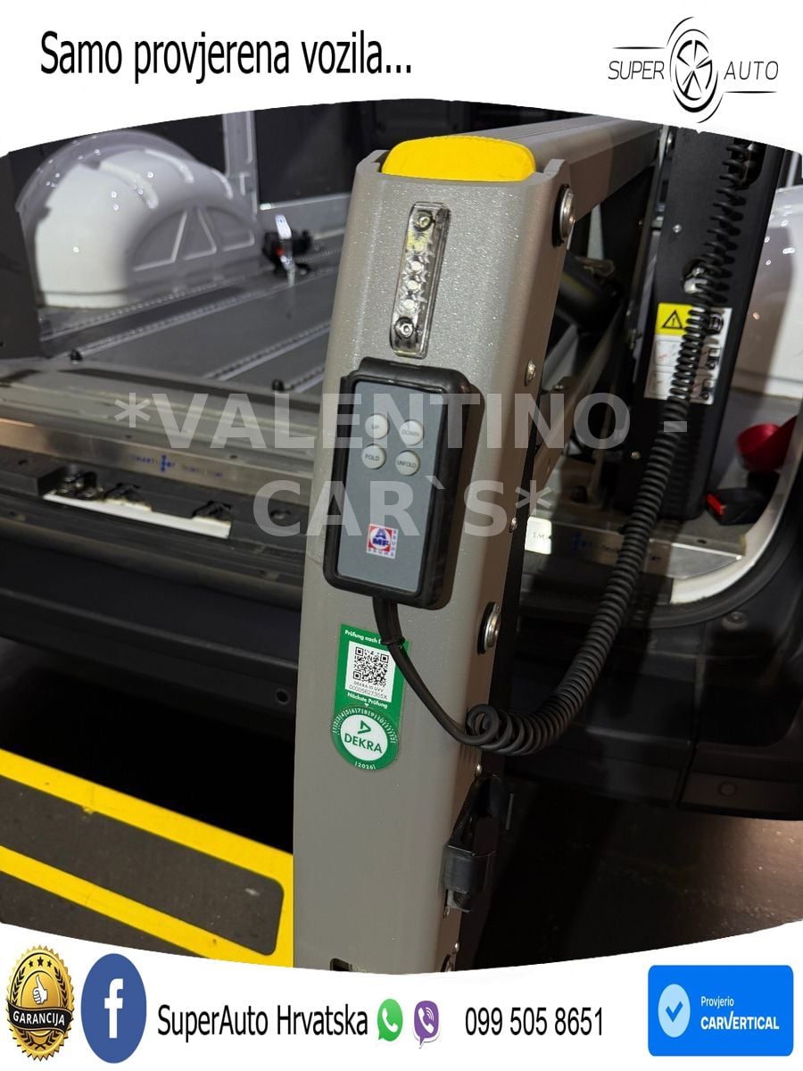 Volkswagen Crafter Kasten 35 mittel/Hoch/Rollstuhl/E-Rampe/ 140 KS