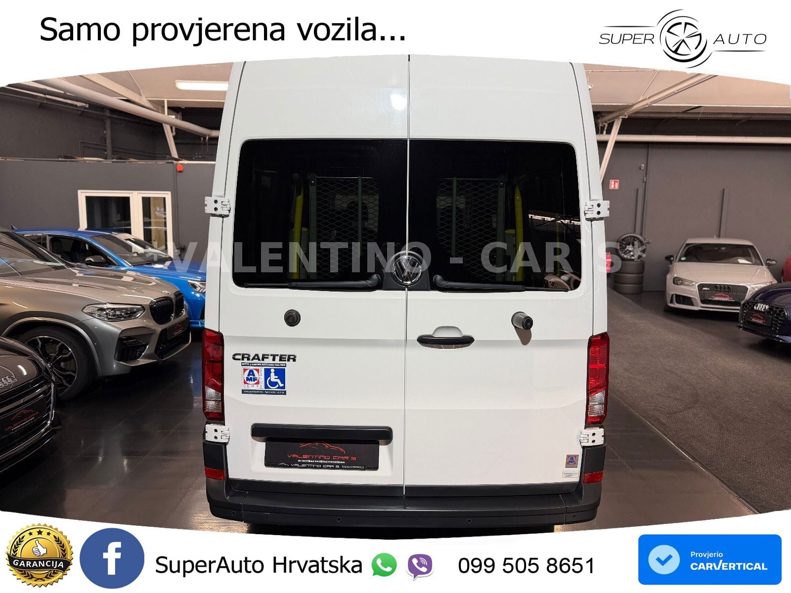 Volkswagen Crafter Kasten 35 mittel/Hoch/Rollstuhl/E-Rampe/ 140 KS