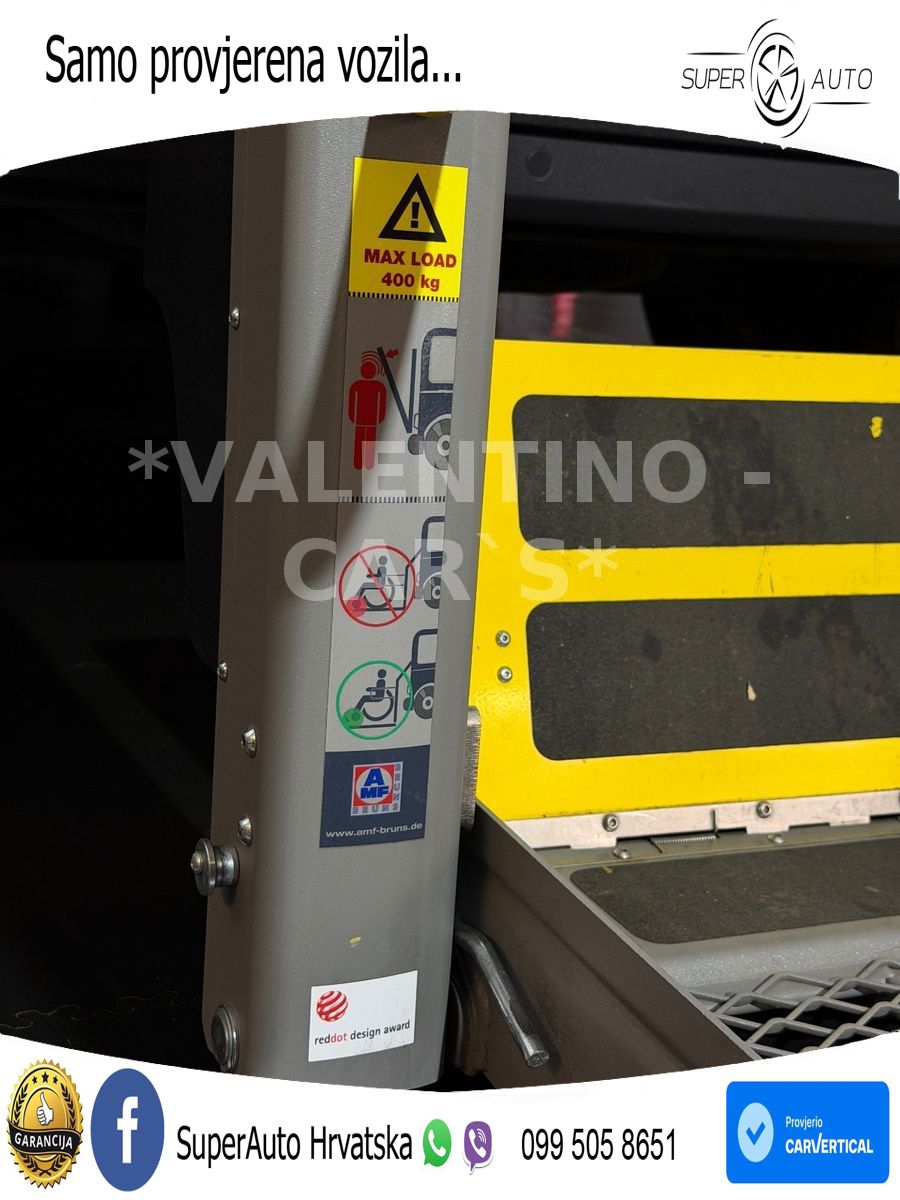 Volkswagen Crafter Kasten 35 mittel/Hoch/Rollstuhl/E-Rampe/ 140 KS