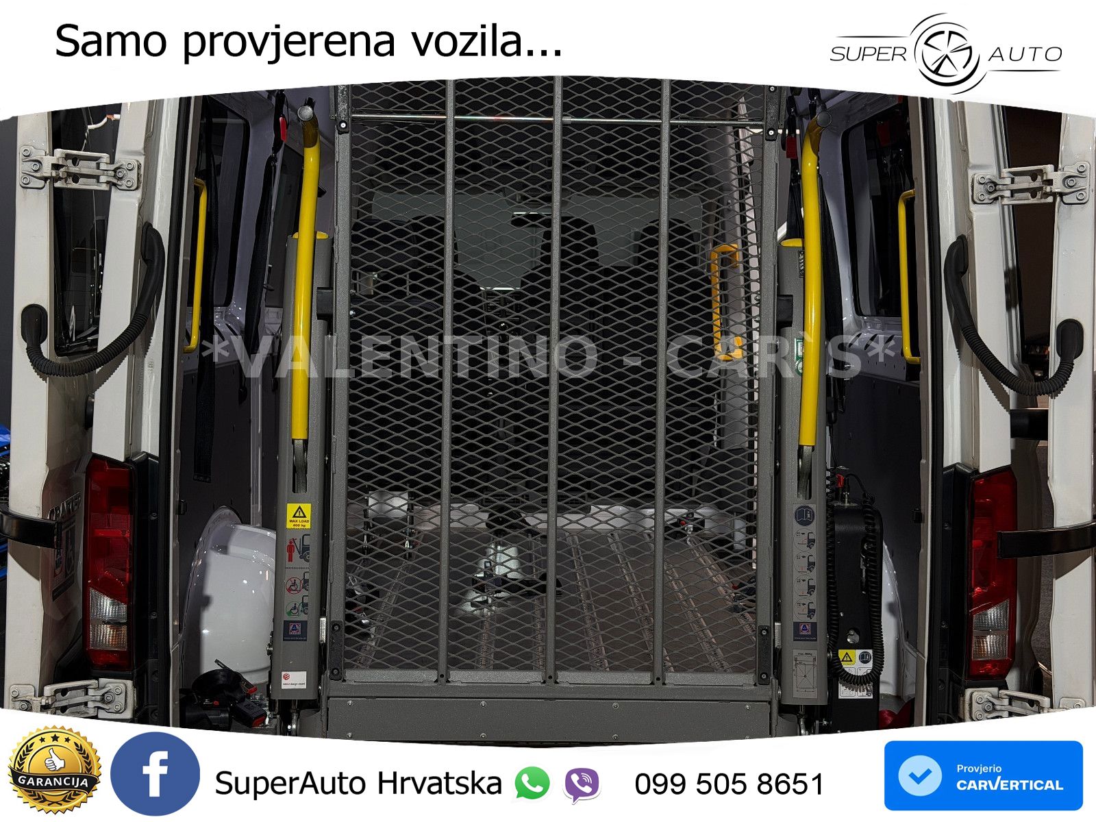 Volkswagen Crafter Kasten 35 mittel/Hoch/Rollstuhl/E-Rampe/ 140 KS