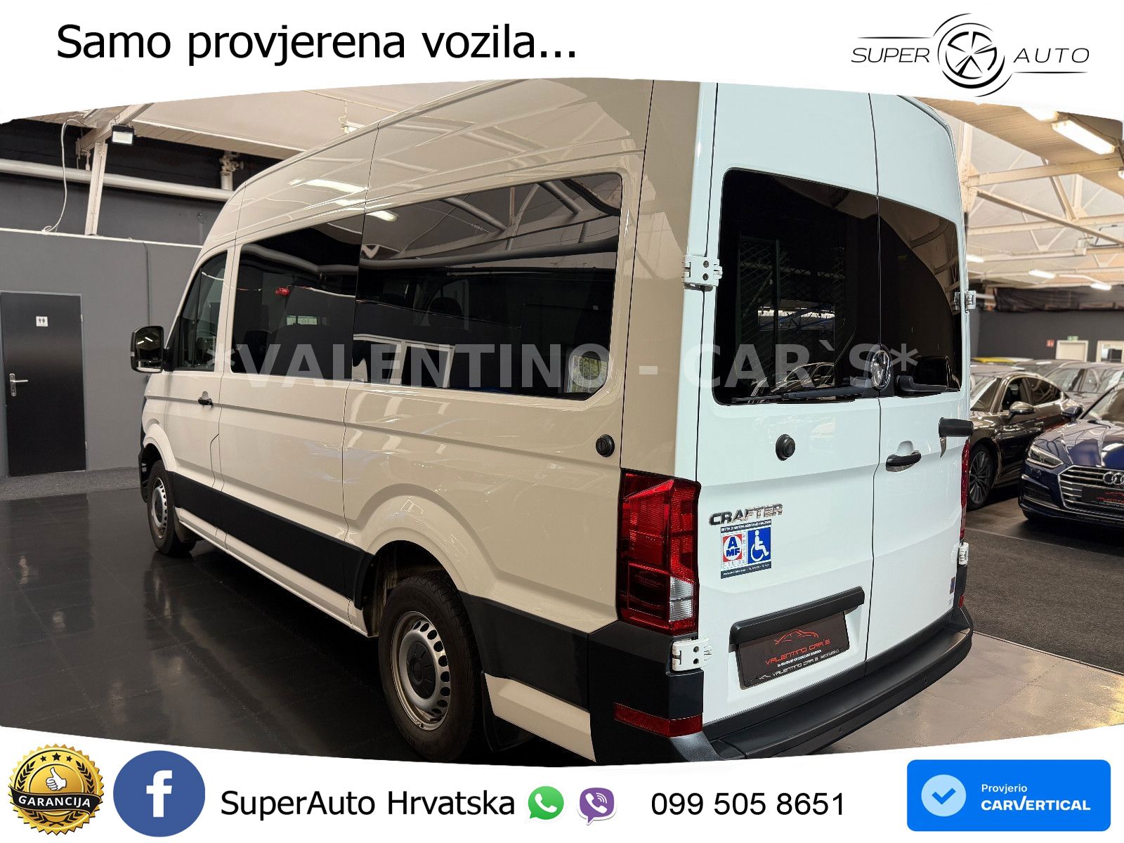 Volkswagen Crafter Kasten 35 mittel/Hoch/Rollstuhl/E-Rampe/ 140 KS