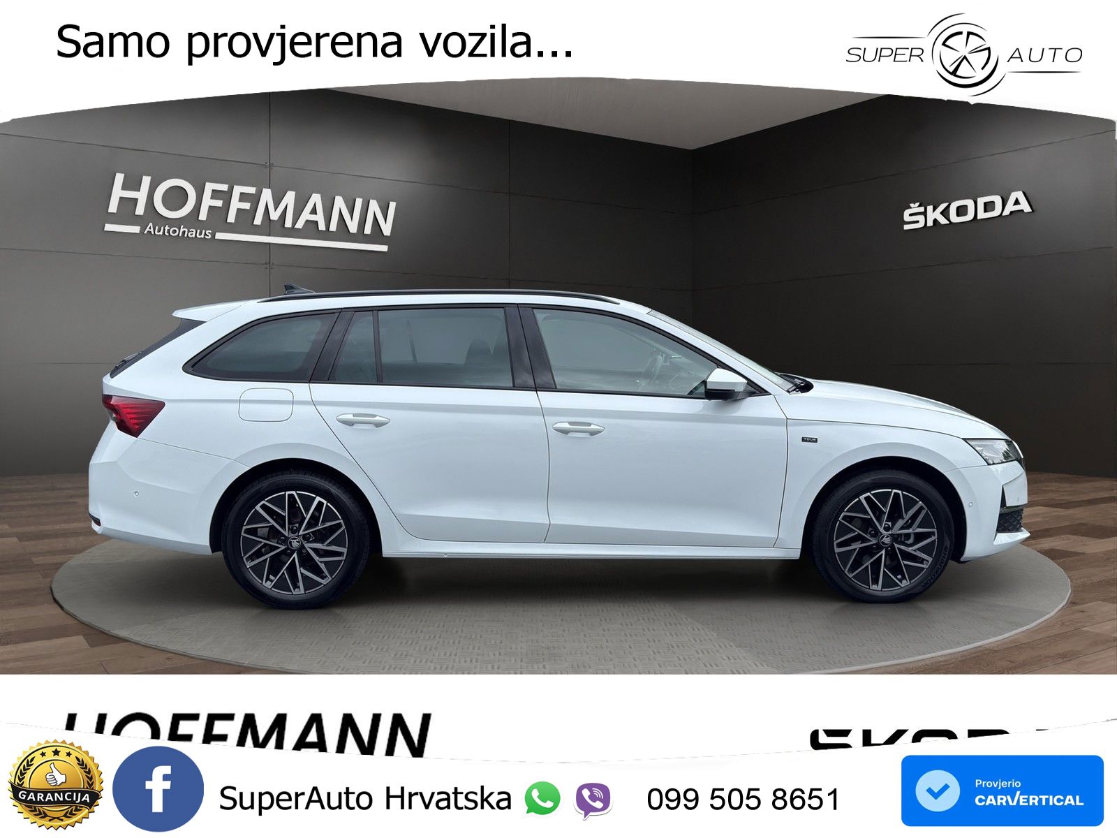 Škoda Octavia Combi 2.0 TDI (150 KS) DSG LED+GR SJED+ACC