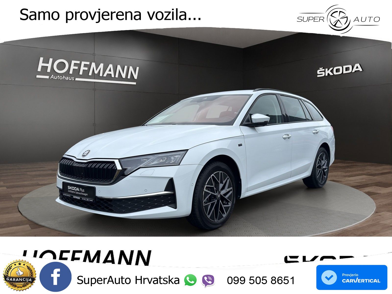 Škoda Octavia Combi 2.0 TDI (150 KS) DSG LED+GR SJED+ACC