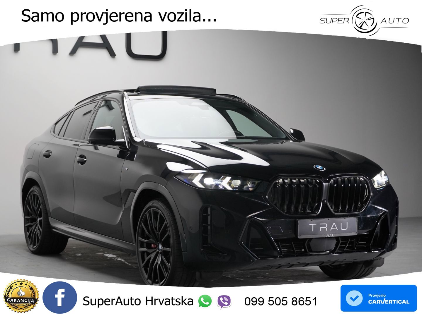 BMW X6 30d (298 KS) xDrive Steptronic M Sport LED+GR SJED+ACC
