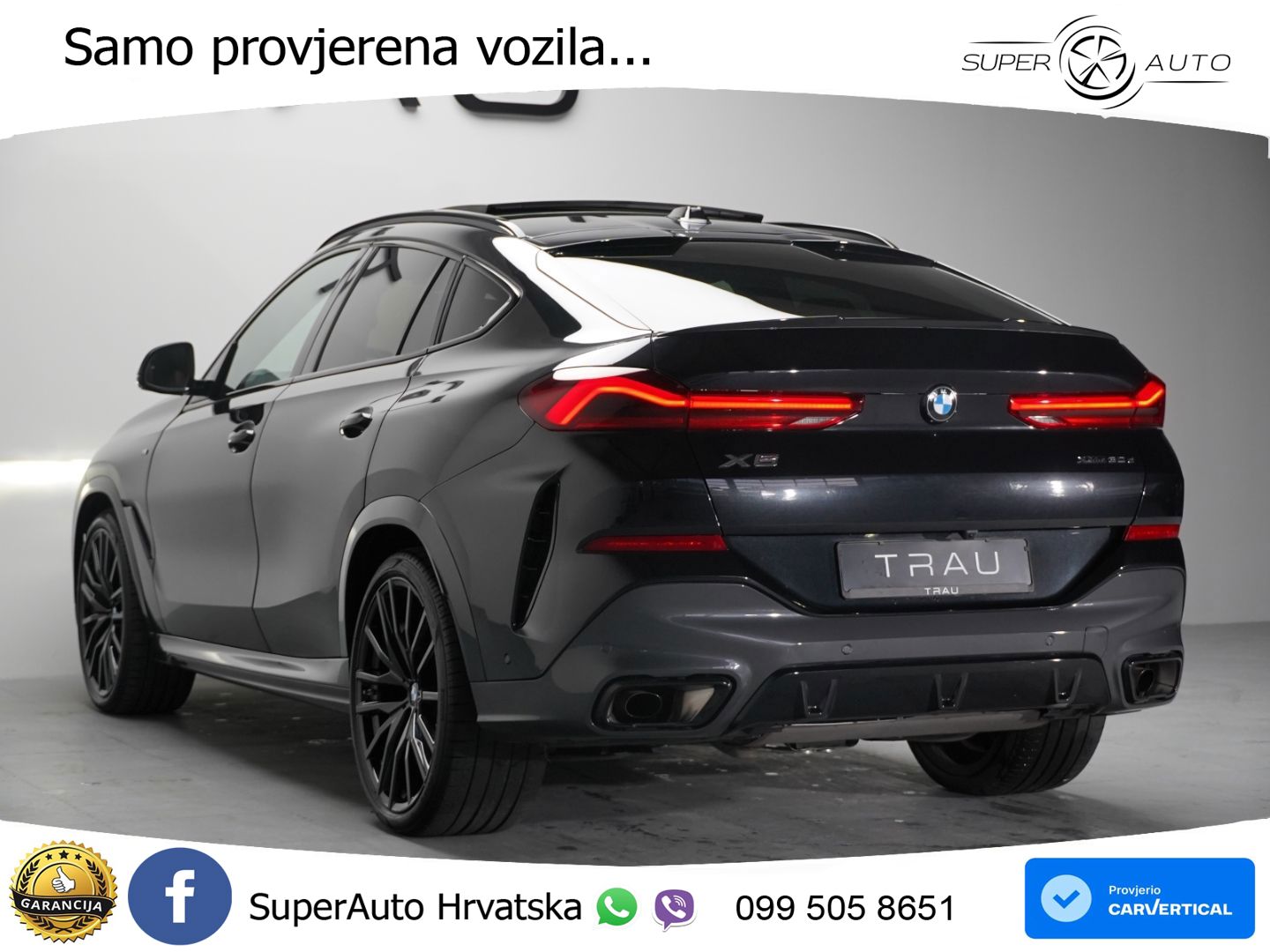 BMW X6 30d (298 KS) xDrive Steptronic M Sport LED+GR SJED+ACC