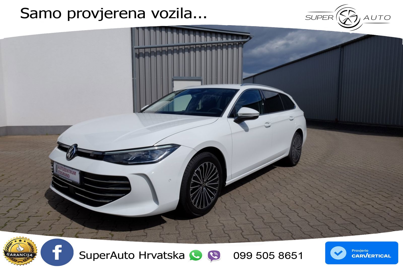 Volkswagen Passat Variant 1.5 eTSI (150 KS) DSG Elegance MATRIX+GR SJED+KAM