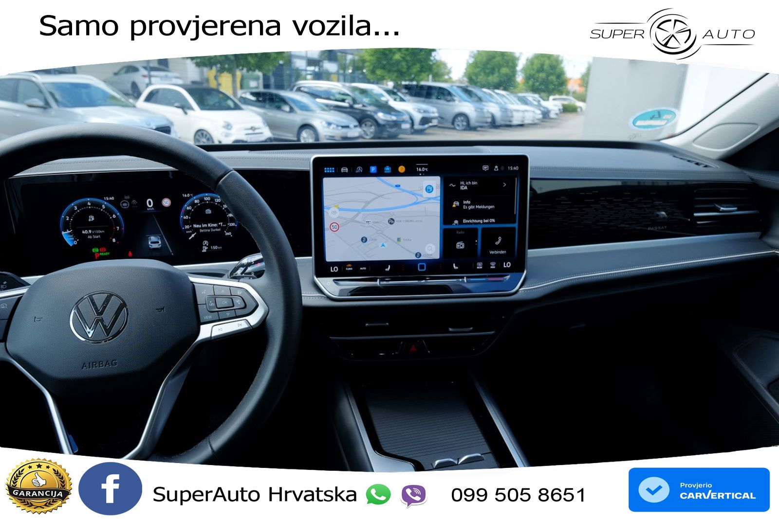 Volkswagen Passat Variant 1.5 eTSI (150 KS) DSG Elegance MATRIX+GR SJED+KAM