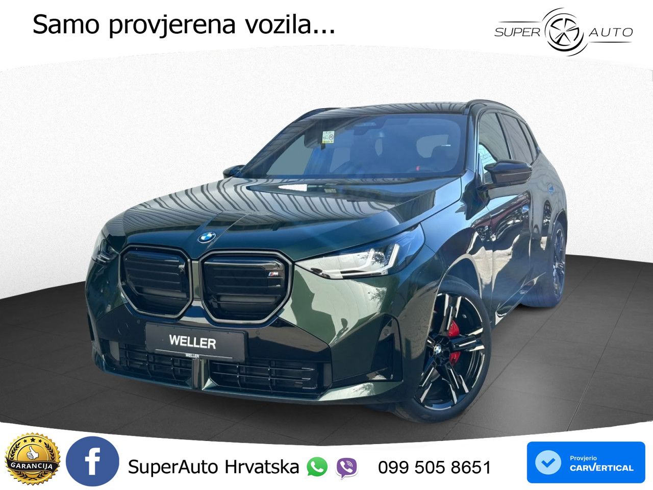BMW X3 M50 xDrive Steptronic ACC+GR SJED+360+PANO