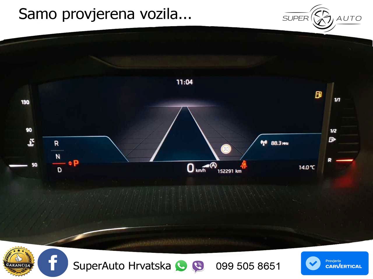 Škoda Octavia Combi 2.0 TDI (150 KS) DSG