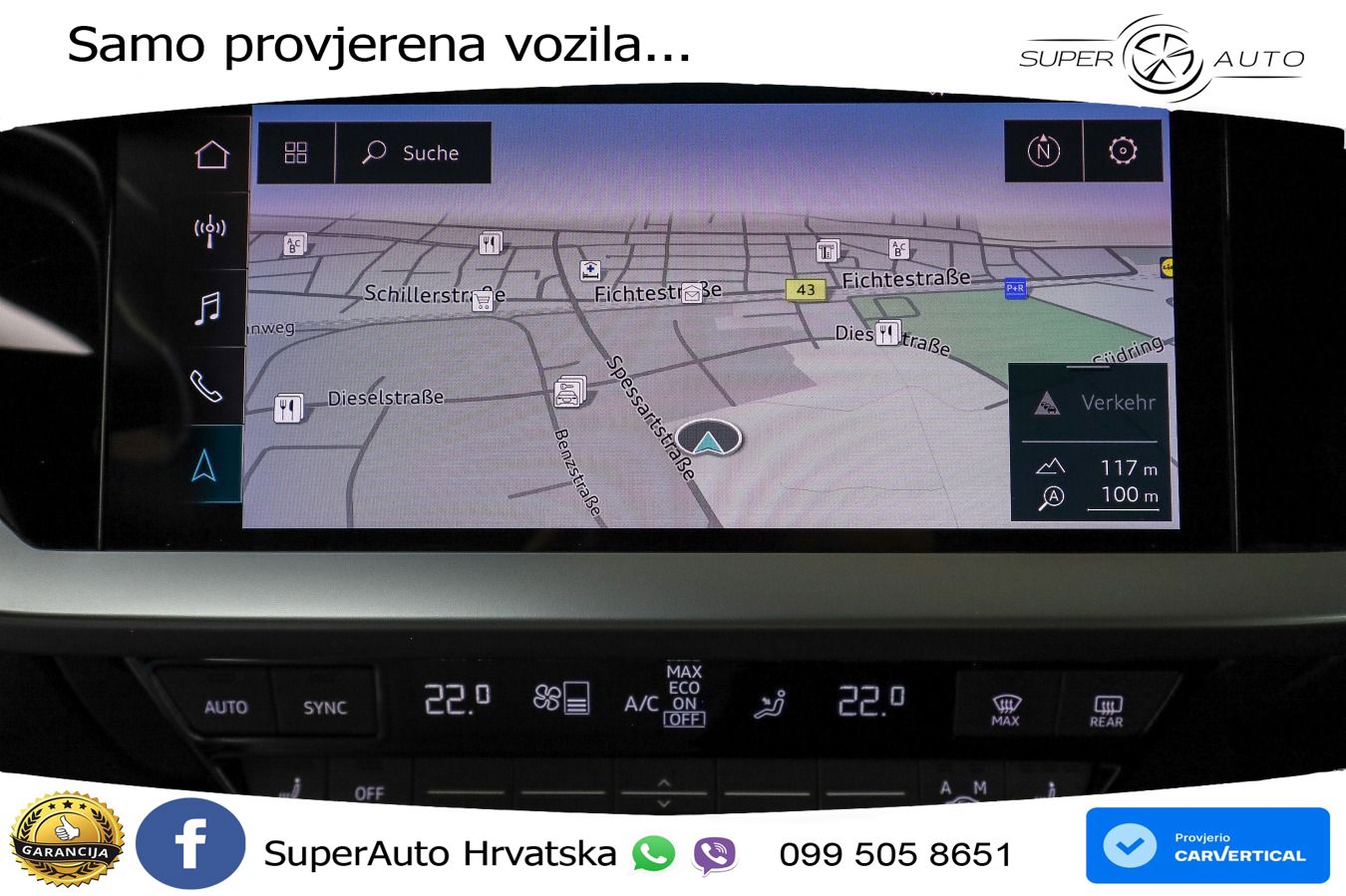 Audi A3 30 TDI (116 KS) S tronic LED+GR SJED+ACC
