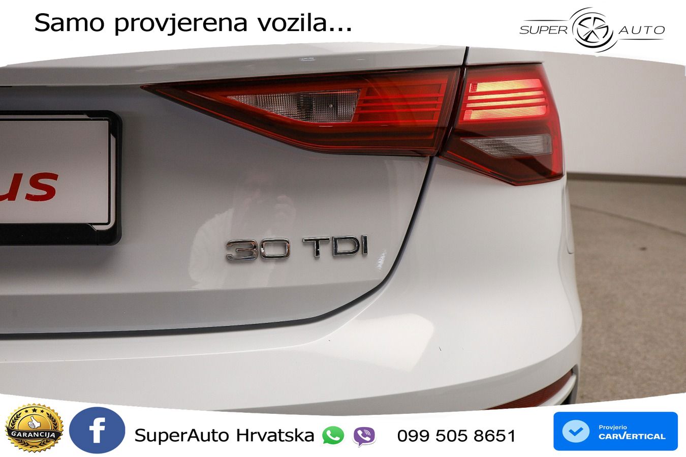Audi A3 30 TDI (116 KS) S tronic LED+GR SJED+ACC