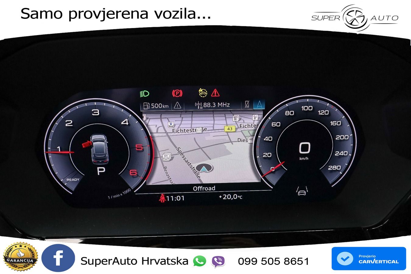Audi A3 30 TDI (116 KS) S tronic LED+GR SJED+ACC