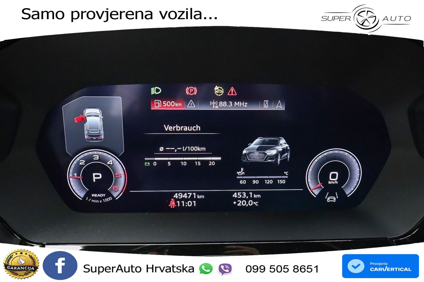 Audi A3 30 TDI (116 KS) S tronic LED+GR SJED+ACC