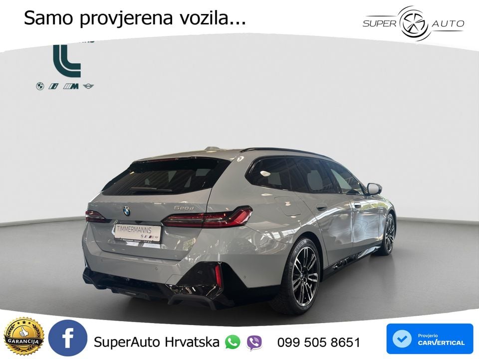BMW 520d Touring (197 KS) Steptronic M Sport LED+GR SJED+ACC
