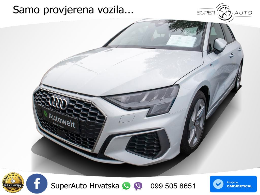 Audi A3 35 TDI (150 KS) S tronic S line