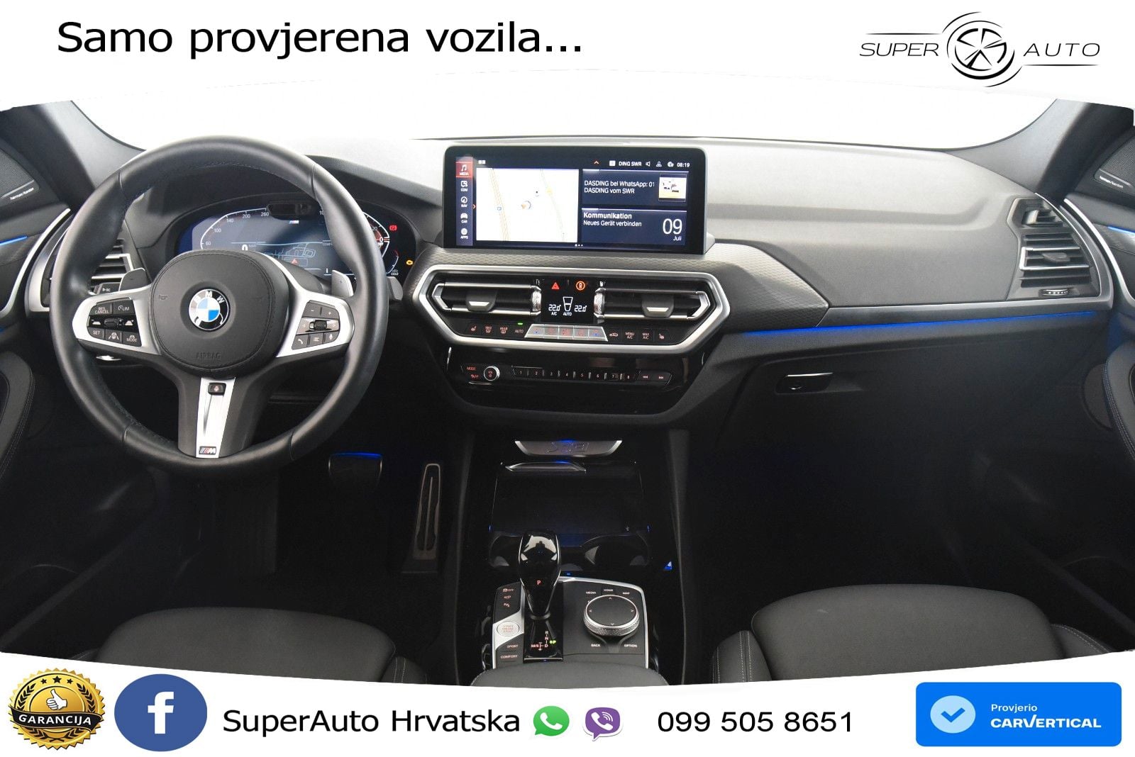 BMW X3 30d xDrive Steptronic M Sport LED+GR SJED+ACC