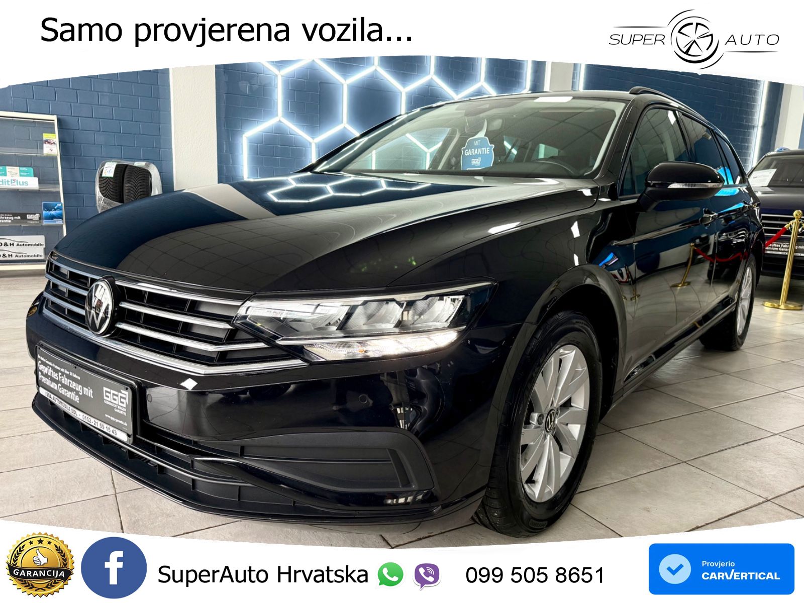 Volkswagen Passat Variant 2.0 TDI (122 KS) DSG LED+GR SJED+ACC