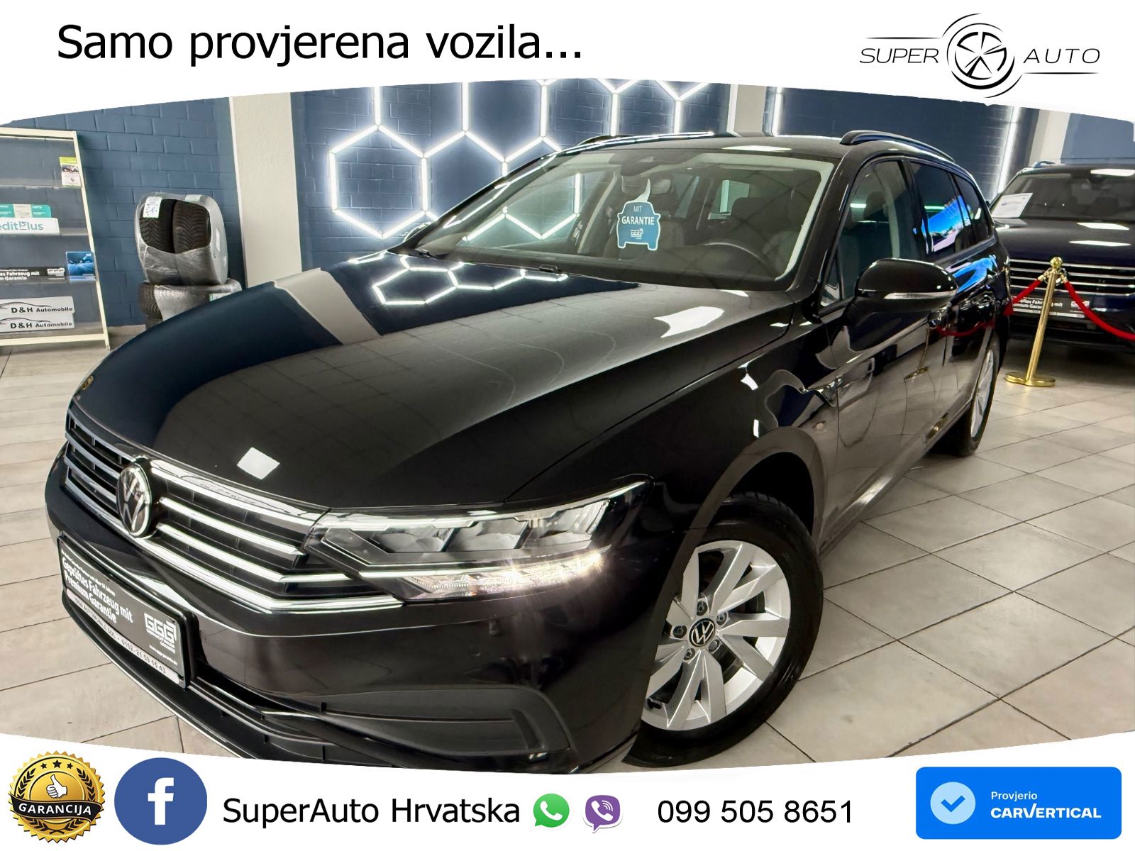 Volkswagen Passat Variant 2.0 TDI (122 KS) DSG LED+GR SJED+ACC