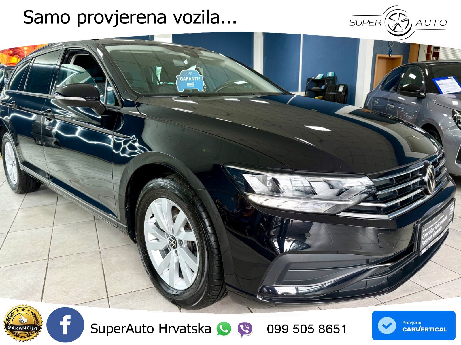 Volkswagen Passat Variant 2.0 TDI (122 KS) DSG LED+GR SJED+ACC