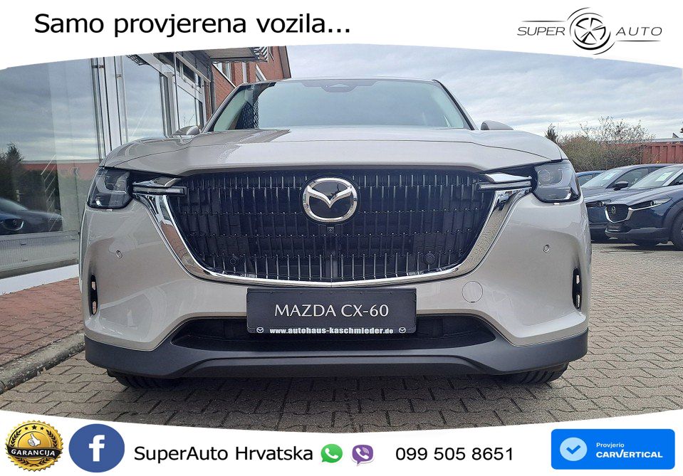 Mazda CX-60 2.5 e-Skyactiv (328 KS) AWD Automatic