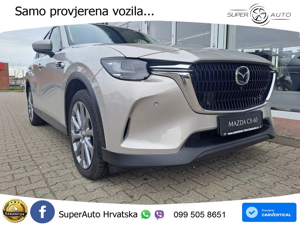 Mazda CX-60 2.5 e-Skyactiv (328 KS) AWD Automatic