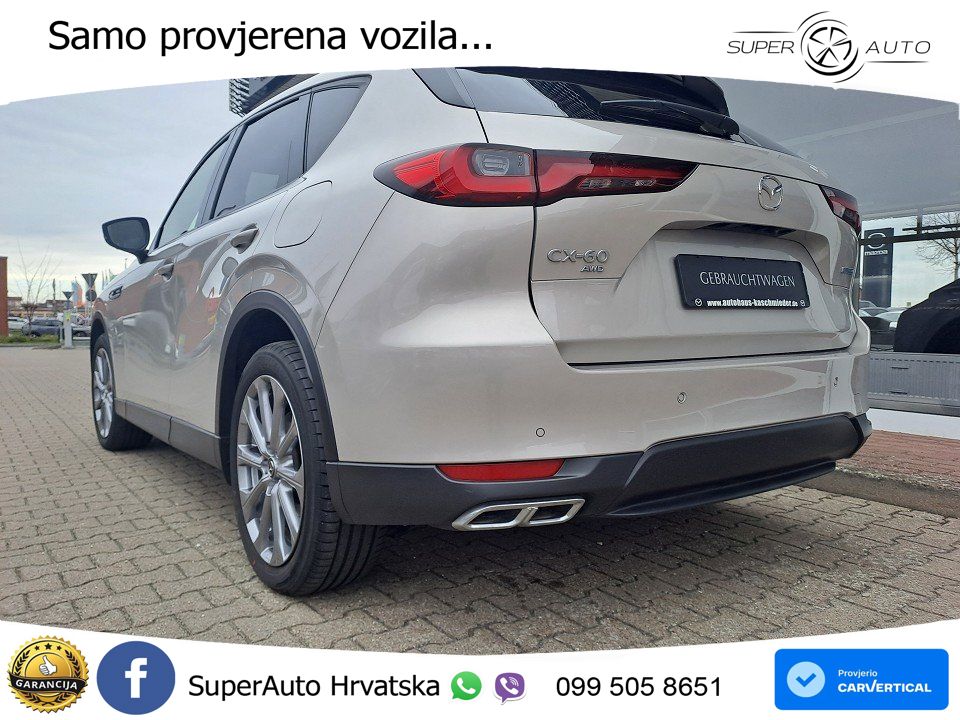 Mazda CX-60 2.5 e-Skyactiv (328 KS) AWD Automatic