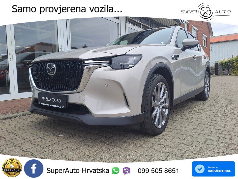Mazda CX-60 2.5 e-Skyactiv (328 KS) AWD Automatic