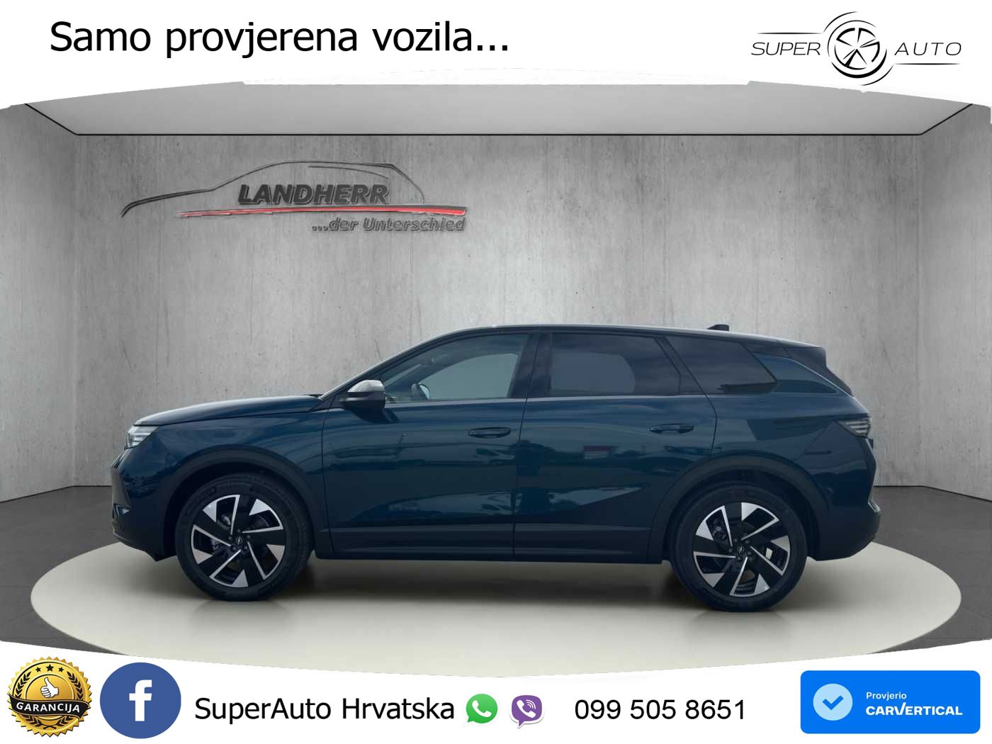 Opel Grandland 1.2 Turbo (145 KS) Hybrid eDCT GS LED+GR SJED+ACC