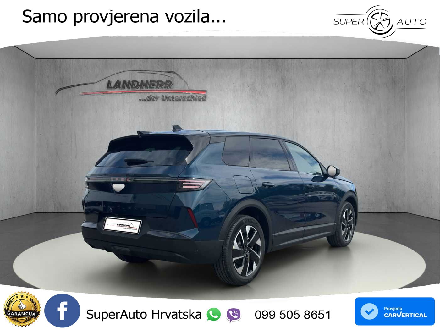 Opel Grandland 1.2 Turbo (145 KS) Hybrid eDCT GS LED+GR SJED+ACC