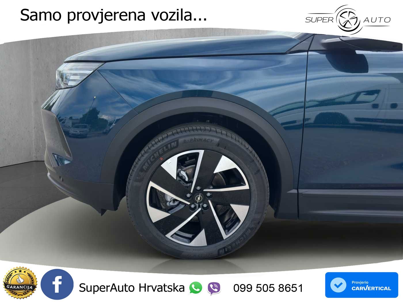 Opel Grandland 1.2 Turbo (145 KS) Hybrid eDCT GS LED+GR SJED+ACC