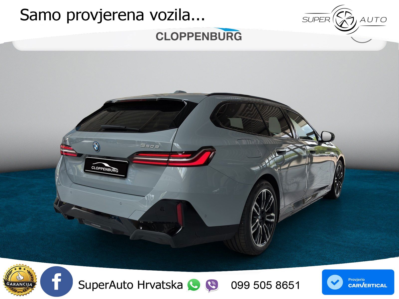 BMW 550e Touring (489 KS) xDrive Steptronic M Sport ACC+HEAD+4xGR SJED+360+PANO