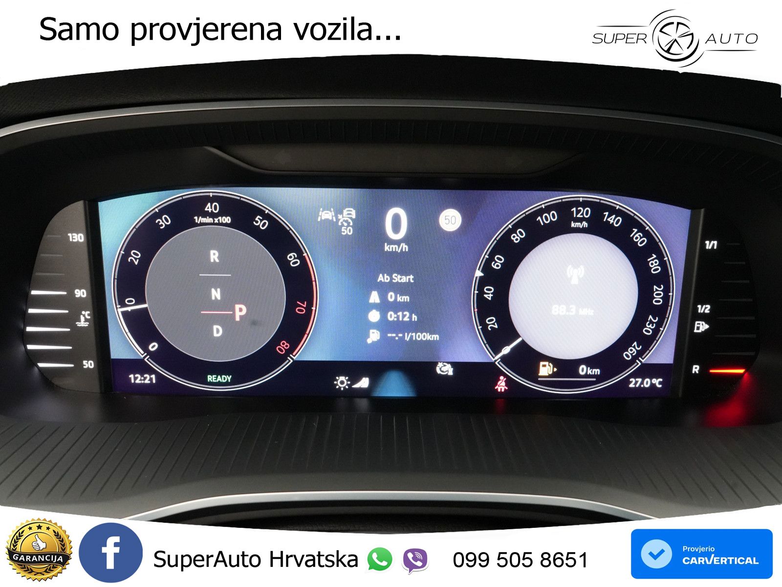 Škoda Octavia Combi 1.5 TSI (150 KS) DSG Selection MATRIX+GR SJED+KAM