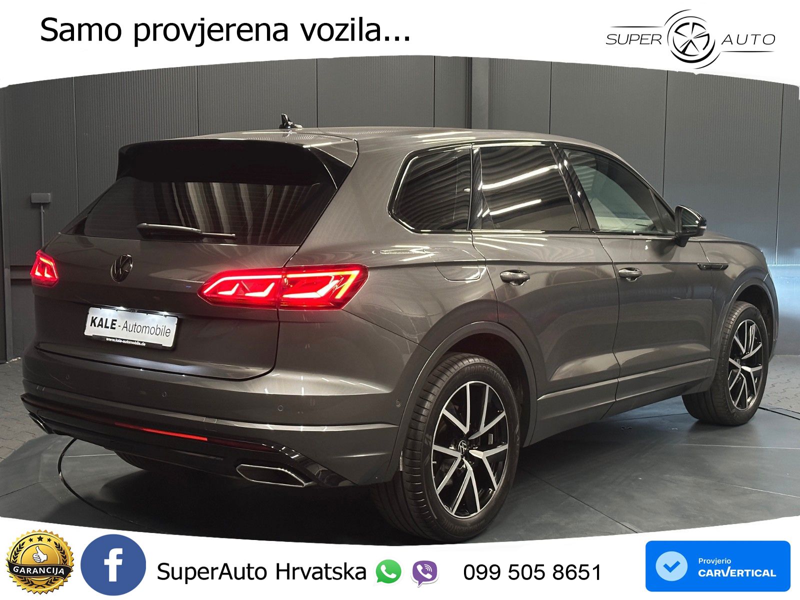 Volkswagen Touareg 3.0 V6 TDI (286 KS) 4MOTION Tiptronic R-Line MATRIX+GR SJED+KAM