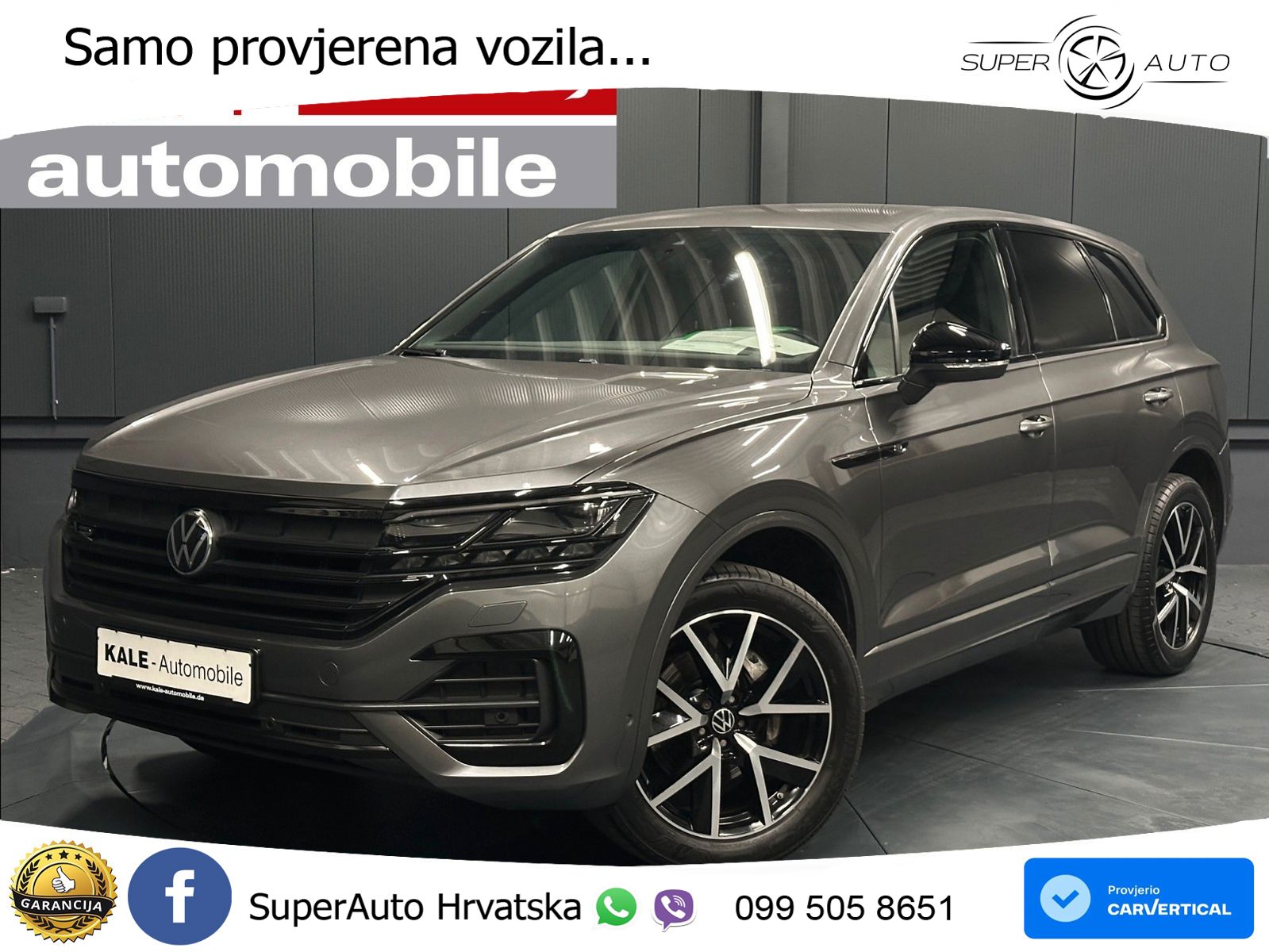Volkswagen Touareg 3.0 V6 TDI (286 KS) 4MOTION Tiptronic R-Line MATRIX+GR SJED+KAM