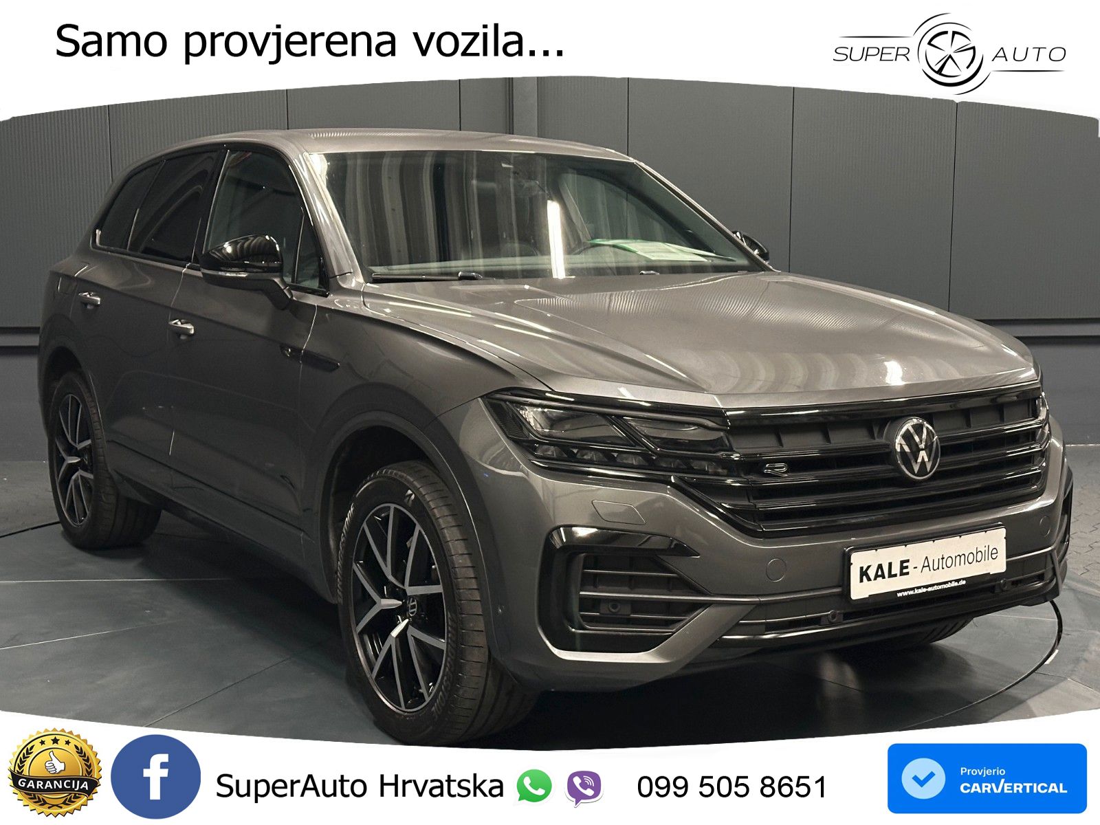Volkswagen Touareg 3.0 V6 TDI (286 KS) 4MOTION Tiptronic R-Line MATRIX+GR SJED+KAM