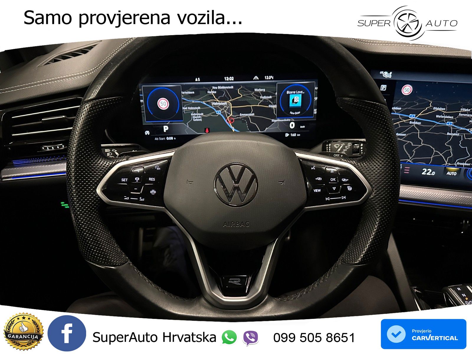Volkswagen Touareg 3.0 V6 TDI (286 KS) 4MOTION Tiptronic R-Line MATRIX+GR SJED+KAM
