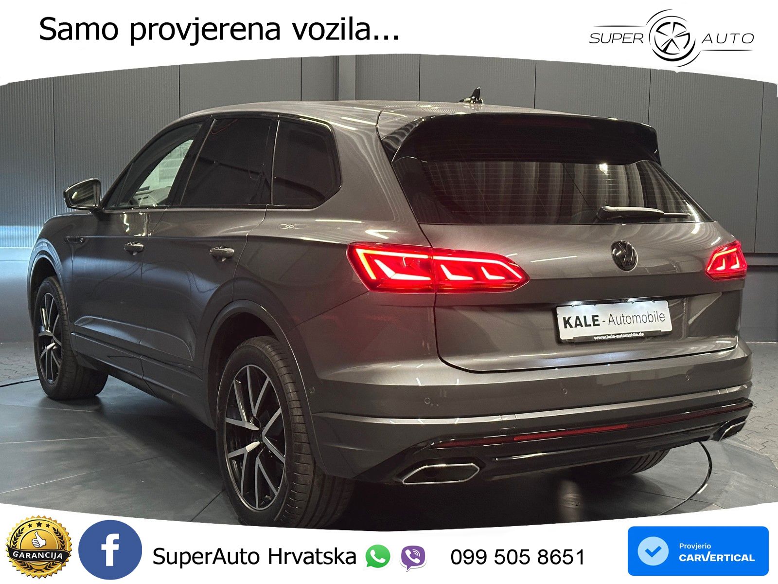 Volkswagen Touareg 3.0 V6 TDI (286 KS) 4MOTION Tiptronic R-Line MATRIX+GR SJED+KAM