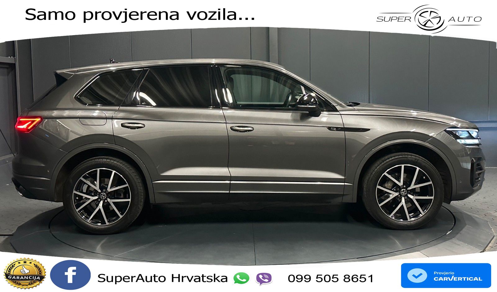 Volkswagen Touareg 3.0 V6 TDI (286 KS) 4MOTION Tiptronic R-Line MATRIX+GR SJED+KAM
