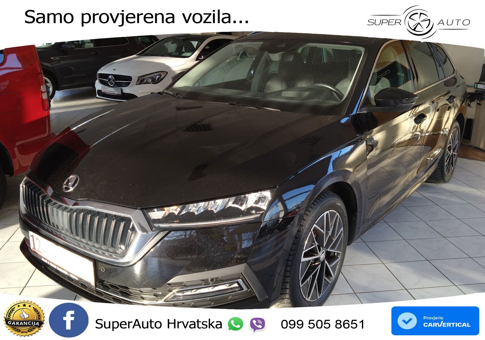 Škoda Octavia Combi 2.0 TDI (150 KS) DSG LED+GR SJED+ACC