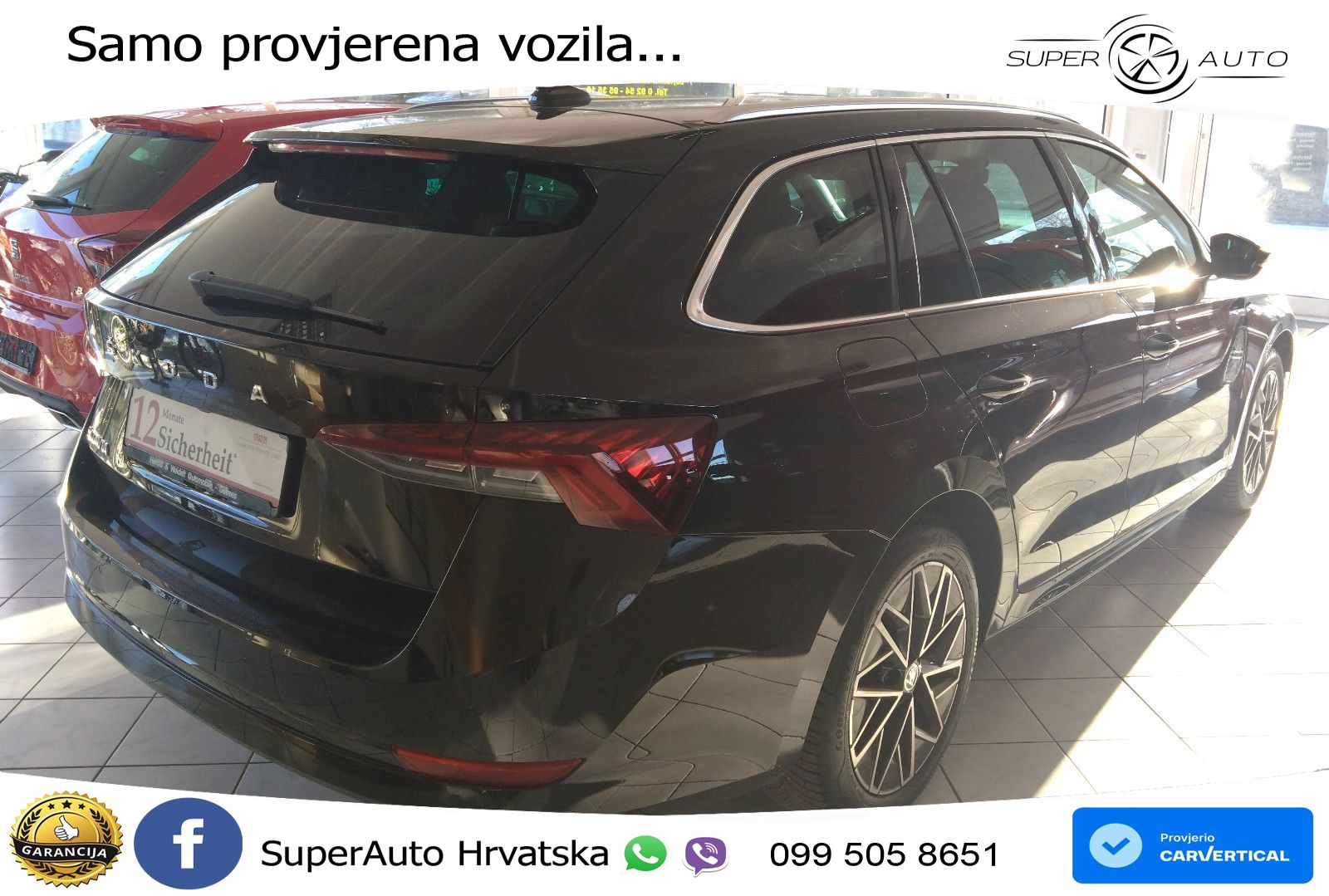 Škoda Octavia Combi 2.0 TDI (150 KS) DSG LED+GR SJED+ACC