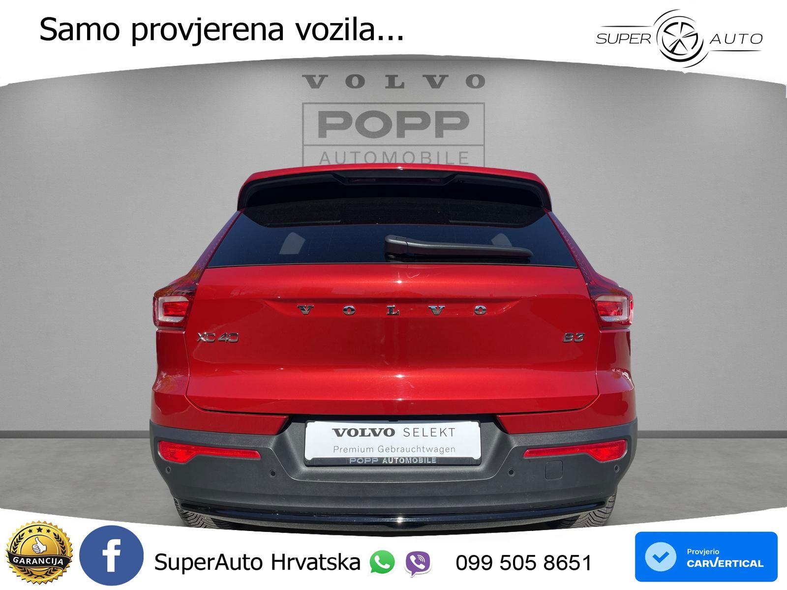 Volvo XC40 2.0 B3 163 KS Automatic LED+GR SJED+ACC
