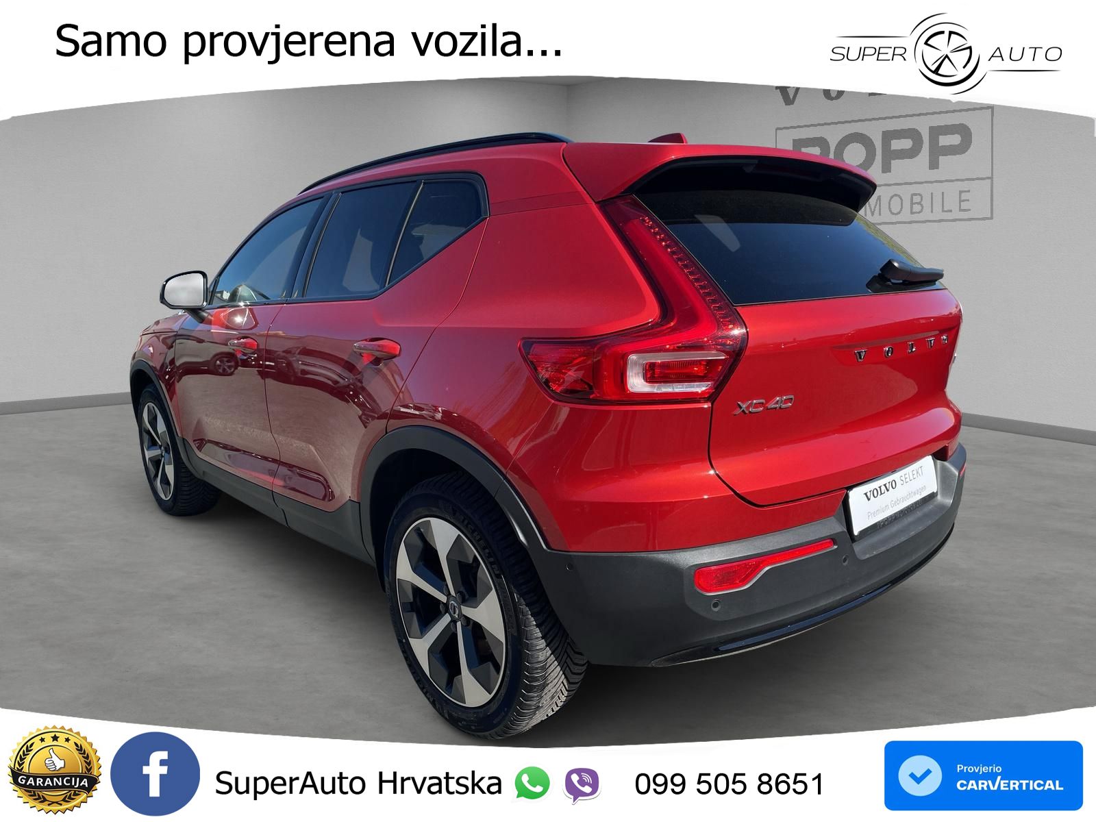 Volvo XC40 2.0 B3 163 KS Automatic LED+GR SJED+ACC