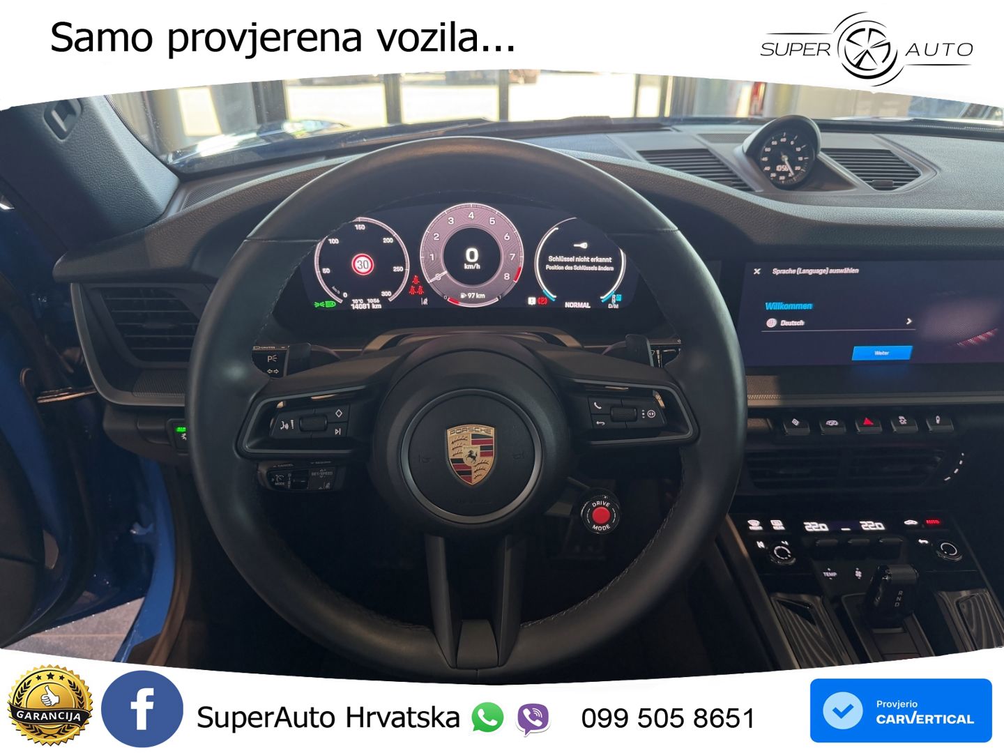 Porsche 911 Carrera 3.0 (394 KS) PDK LED+GR SJED+ACC