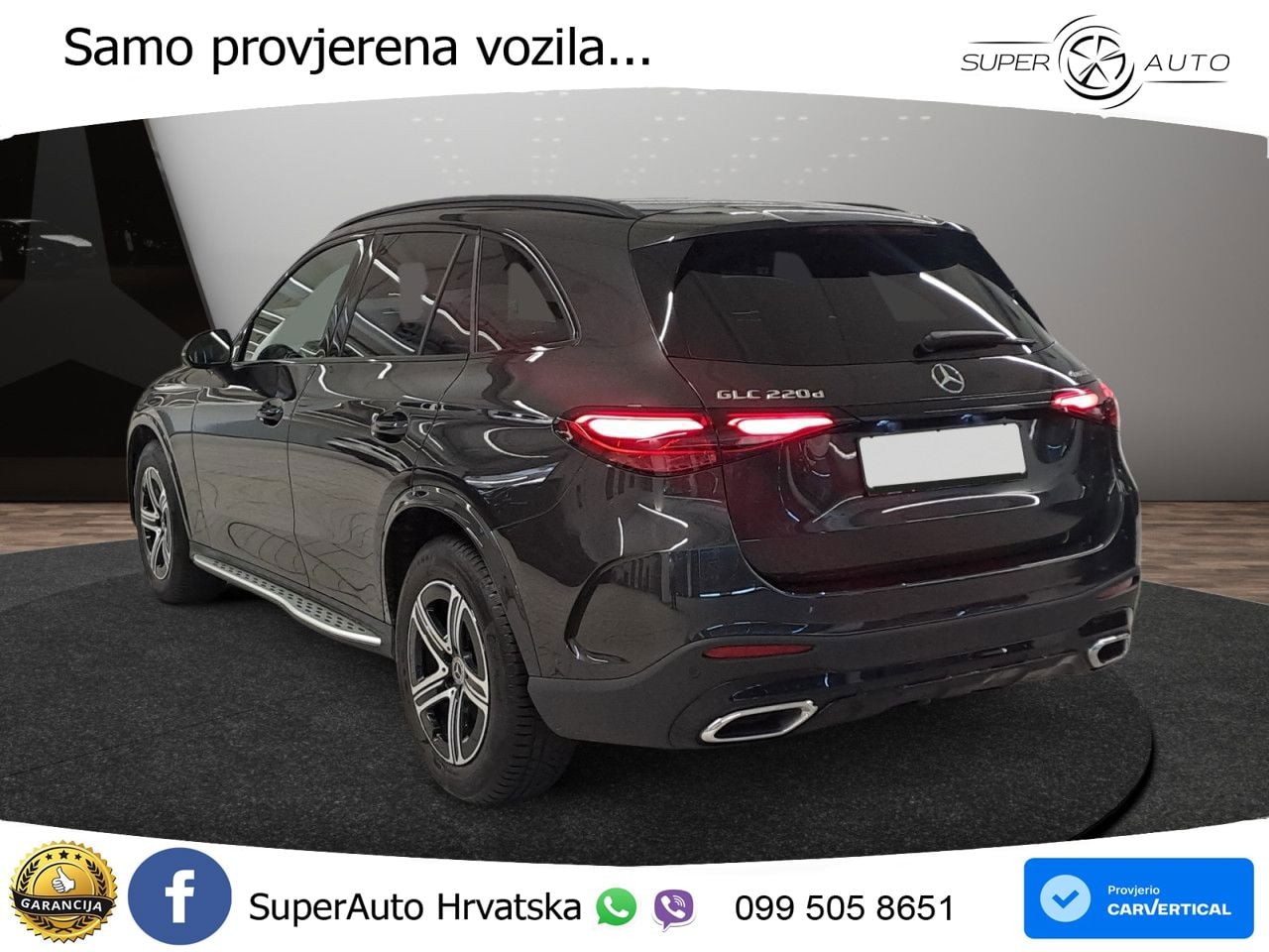 Mercedes GLC 220d (197 KS) 4MATIC 9G-TRONIC AMG LED+GR SJED+ACC