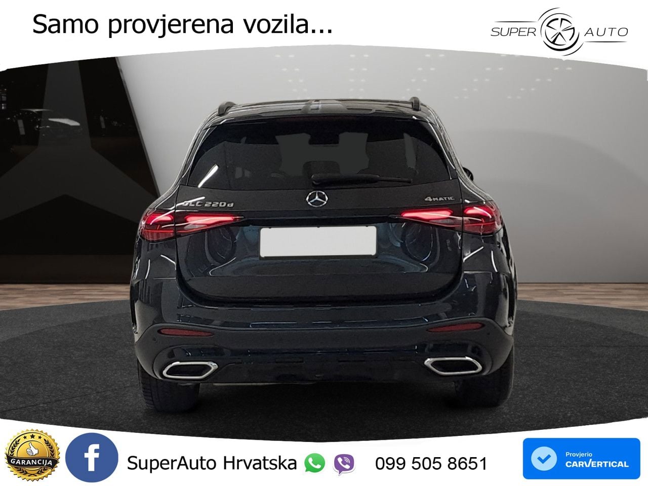 Mercedes GLC 220d (197 KS) 4MATIC 9G-TRONIC AMG LED+GR SJED+ACC