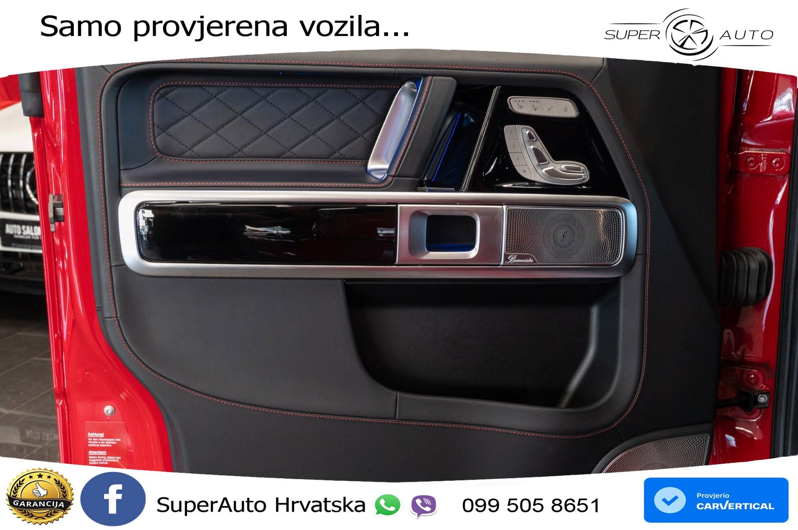 Mercedes AMG G 63 Long V8 (585 KS) 4MATIC 9G-TRONIC AMG SPEEDSHIFT PLUS ACC+GR SJED+360+PANO