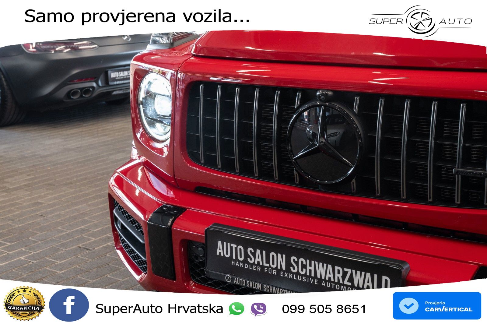 Mercedes AMG G 63 Long V8 (585 KS) 4MATIC 9G-TRONIC AMG SPEEDSHIFT PLUS ACC+GR SJED+360+PANO