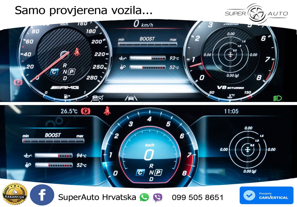Mercedes AMG G 63 Long V8 (585 KS) 4MATIC 9G-TRONIC AMG SPEEDSHIFT PLUS ACC+GR SJED+360+PANO